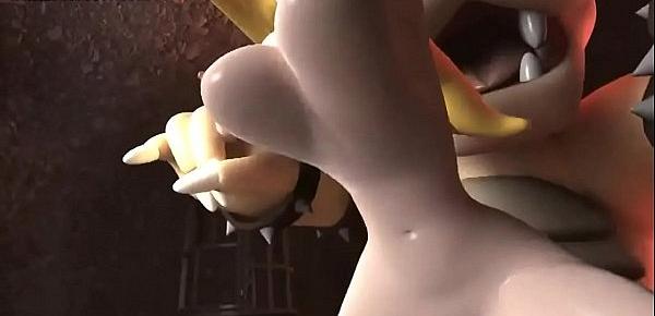  Princesse daisy true ending after game over part 1  part 2 on hentai-forever.com